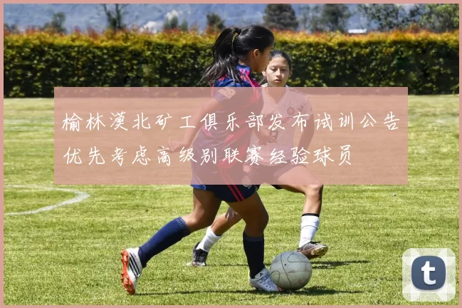 榆林漠北矿工俱乐部发布试训公告优先考虑高级别联赛经验球员
